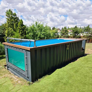Piscina Contenedor Expandible Moderna Huaying con Plataforma y Cristal Visible, Fácil Instalación, Venta Directa de Fábrica - Product Image 5