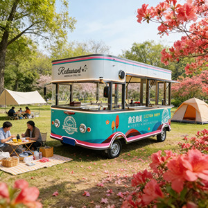 Mobile Food Truck Concession Factory-Direct Sales Snack Food Hotdog <b>Chips</b> Street Cart Trailer Mobile Bar - Product Image 1