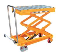 Plateforme élévatrice à ciseaux hydraulique manuelle avec capacité de 150 kg, 350 kg, 500 kg, 680 kg, avec pieds pliables et source d'alimentation électrique
