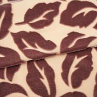 Tissu Brocart Extensible en Velours Tricoté Imitation Fleur de Soie Acétate Spandex, Résistant à l'Abrasion, en Polyester, Direct Usine
