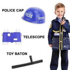 La <span class=keywords><strong>polizia</strong></span> 2025 finge <span class=keywords><strong>di</strong></span> giocare a giocattoli in Costume cappello e uniforme vestito per Halloween vestire la festa ufficiale <span class=keywords><strong>di</strong></span> <span class=keywords><strong>polizia</strong></span> Costume gioco <span class=keywords><strong>di</strong></span> ruolo giocattolo - Product Image 4