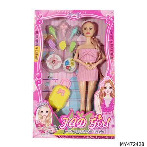 Bambola <span class=keywords><strong>Principessa</strong></span> da 11,5 Pollici, Giocattolo in Plastica per Bambine, Bellissima e alla Moda con 9 Articolazioni, Perfetta per Bambine - Product Image 2