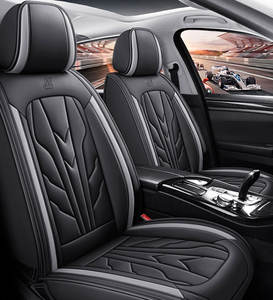 Housse de Siège de Voiture en Cuir de Luxe Adaptée pour 5 Sièges, Universelle pour la Plupart des Modèles, Couverture Complète, Durable, Résistante à l'Usure et Personnalisable - Product Image 5