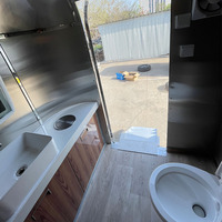Toilettes de luxe Remorque Miroir Toilettes mobiles Toilettes mobiles Remorque Toilettes portables