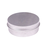 Boîtes d'étanchéité en métal aluminium personnalisées devraient brosser l'usine Mini boîtes de conserve à cadeaux Boîtes en aluminium à bouchon à vis en acier inoxydable