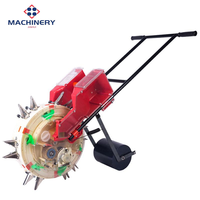 Semoir Manuel Poussé pour l'Agriculture, Machines de Fertilisation et de Plantation, Semoir Monorangue pour Grains