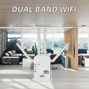Creatall Dual Band 300Mbps/1200Mbps <span class=keywords><strong>WiFi</strong></span> Repetidor 2,4G Extensor de largo alcance y amplificador de señal 5G con cobertura de 300-500 m² - Product Image 2