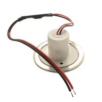Lumière de pied LED marine authentique, lumière d'escalier, lumière de courtoisie pour camping-car, bateau, mini LED bleue, acier inoxydable, étanche