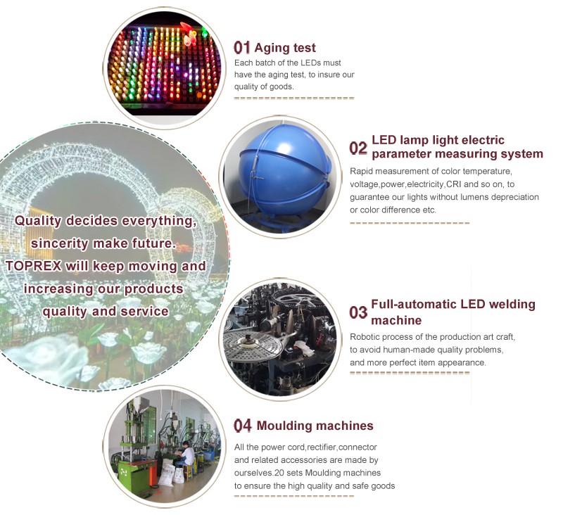 Toprex Decor E27 Globe Rubber Belt String Light - 10m Waterproof Outdoor LED Festoon Light