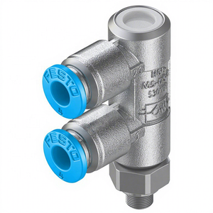 HGL-M5-QS-4 530038 Pinza Mini Original Festo de Doble Puerto con Rosca M5 QS-4 - Product Image 1