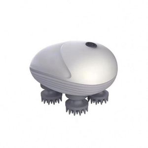 Masajeador de Cabeza Recargable de Silicona con Funcionamiento Silencioso, Cabezales de Masaje Suaves para Alivio del Dolor y Relajación Diaria - Product Image 2