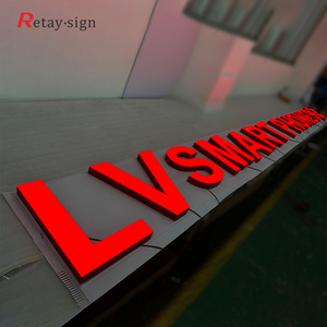 Kinh Doanh dấu hiệu logo ngoài trời làm Acrylic cửa hàng tường quảng cáo dấu hiệu <span class=keywords><strong>LED</strong></span> <span class=keywords><strong>frontlit</strong></span> kênh chữ ký - Product Image 3