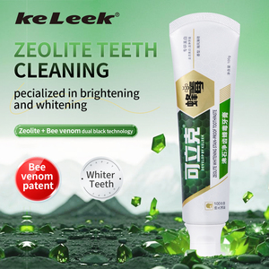 Dentifricio Naturale Biologico al Veleno d'Api e Zeolite Keleek per Pulizia dei Denti, Sbiancante e Rimuovi-Macchie, 100 Minuti di Alito Fresco, Uso Domestico - Product Image 2