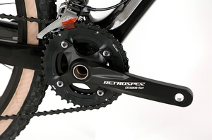 Bicicleta de Montaña de Fibra de Carbono de 24 Velocidades PREDATORpro, <span class=keywords><strong>Horquilla</strong></span> Neumática Remota <span class=keywords><strong>ROCKSHOX</strong></span> JUDY, Freno Hidráulico M8100 Level MT200 - Product Image 4