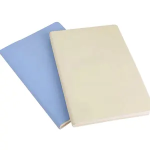 Individuelles Seidenstoff Leinen-Hardcover Journal Öko-Notebooks A5 Gold-Schädel-Seitenpapier Notizbuch wiederverwendbar löschbarer schwarzer Papierplaner
