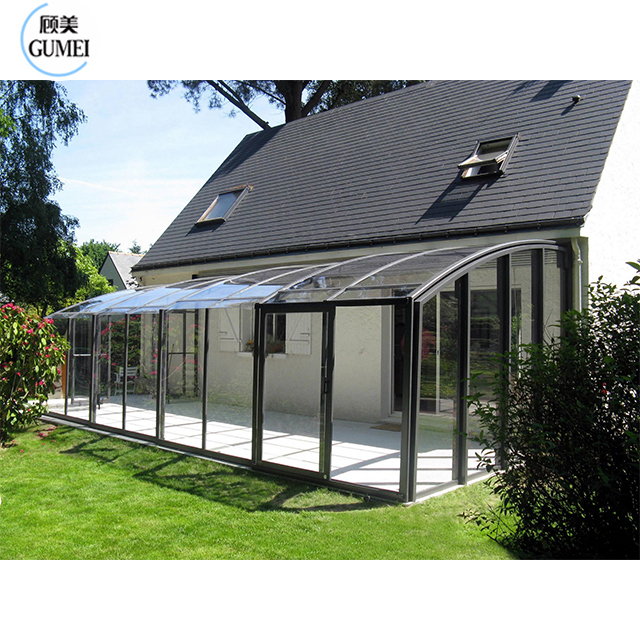 Factory Price Prefabricated Glass Conservatory Sunroom