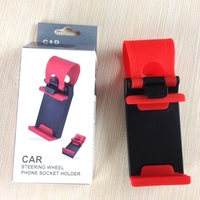Support de téléphone pour voiture, accessoire de véhicule, livraison directe directe, en Stock, Mini Clip de direction, guidon universel