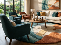 Hochwertige Moderne NZ-Wollteppiche für Wohnzimmer und Schlafzimmer, Umweltfreundlich, Wasserdicht, Fleckresistent, Haustierfreundlich