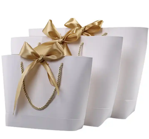 ขายส่งเสื้อผ้าช้อปปิ้งแบบกําหนดเองและถุงของขวัญถุงบรรจุภัณฑ์ผู้หญิงพร้อมริบบิ้น - Product Image 6