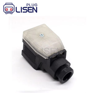 Connecteur de vanne solénoïde à décharge de tension femelle à 3 broches LISEN 933022100 <span class=keywords><strong>GDME</strong></span> 3011 Noir - Product Image 4