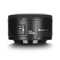 Objectif d'appareil photo YN50mm YN50 F1.8 EF 50mm AF MF pour Canon Rebel T6 EOS 700D 750D 800D 5D Mark II IV 10D 1300D