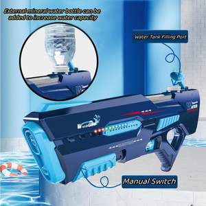 Krachtige Elektrische Waterpistool Automatische Waterspuitpistool Met Lopende Paardenlamp Waterpistool 32ft Bereik Zomer Buiten Speelgoed Voor Kinderen - Product Image 4