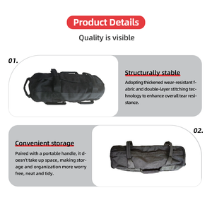 Bolsas de Peso Portátiles Resistentes y Duraderas con Peso Ajustable para Entrenamiento de Cuerpo Completo - Product Image 4