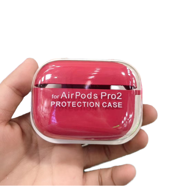 Retail Packaging Soft Liquid Silicone with Flannel Case Protective Earphone Case for AirPods 1 2 3 and for Airpods Pro