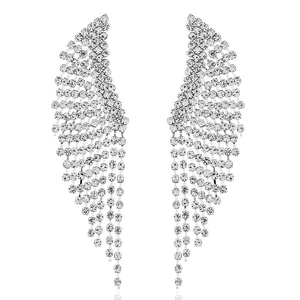 Fashion austrian crystal jewelry earrings For Women Wholesale N98197