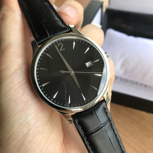 Reloj de Cuarzo de Lujo para Hombre, 42 mm, Estilo Casual de Negocios, Reloj de Pulsera de Acero Inoxidable con Cristal de Zafiro, Clásico, Moderno, Resistente al Agua, con Indicador de Fecha - Product Image 3