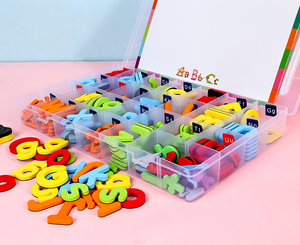 Trang Chủ Trường Học Tủ Lạnh Bảng Chữ Cái Từ Tính Và Số Chính Tả Trò Chơi Đồ Chơi - Product Image 4