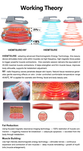 Appareil avancé EMS IFT TENS pour le renforcement musculaire, la stimulation musculaire et la thérapie de soulagement de la douleur au genou - Product Image 2