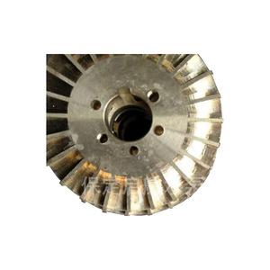 Double <b>Suction</b> <b>Pump</b> Impeller Copper Closed Straight Blade Polished For Water <b>Pump</b> Parts - Product Image 1