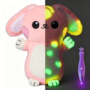Poupée en peluche lumineuse, baguette magique, peinture, veilleuse, jouet pour enfants, jouets en peluche, cadeaux originaux et amusants - Product Image 6