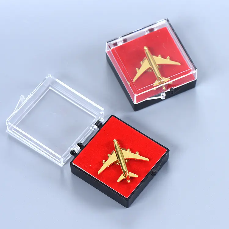 Personalizzato Mini Metallo Distintivo Distintivo Su misura All'ingrosso di Sicurezza Aaircraft Pinks Aviation Uomini Distintivo Aereo Spilla