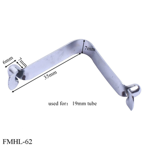 Fabricación de clips de resorte de acero para tubos metálicos redondos con estampado en forma de V para tubos de poste de 25-35 mm - Product Image 4
