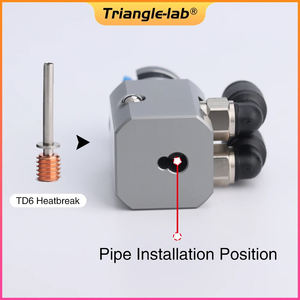Disipador de Calor Trianglelab TD6S-LC de Alta Temperatura para Hotend TD6S-LC, Boquilla TUN, Kit CHC, Núcleo de Calentamiento CHC Pro, DDB, Impresora <span class=keywords><strong>3D</strong></span> Voron - Product Image 4