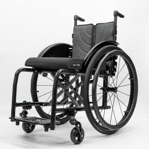 Silla de Ruedas Deportiva Plegable Ultraligera de Fibra de Carbono para Usuarios Activos, Silla de Movilidad Manual de Alto Rendimiento - Product Image 3