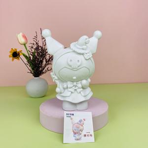 Muñeca <span class=keywords><strong>de</strong></span> Vinilo Pintada con Resina DIY, Muñeca <span class=keywords><strong>de</strong></span> Gato, Hucha, Figura <span class=keywords><strong>de</strong></span> Animal Hecha a Mano, Venta al por Mayor para Ferias Callejeras, Popular y Duradera - Product Image 2