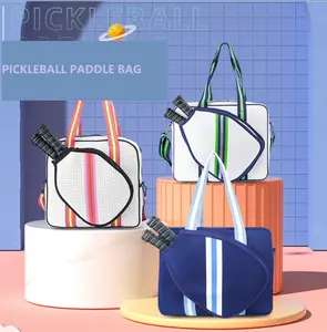 Tas tangan olahraga modis tas Gym bahu tas Tote picleball Premium wanita untuk pedal, bola dan aksesori