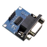 Conector DB9 MAX3232 Módulo serie RS232 a convertidor de puerto serie TTL/placa intermitente