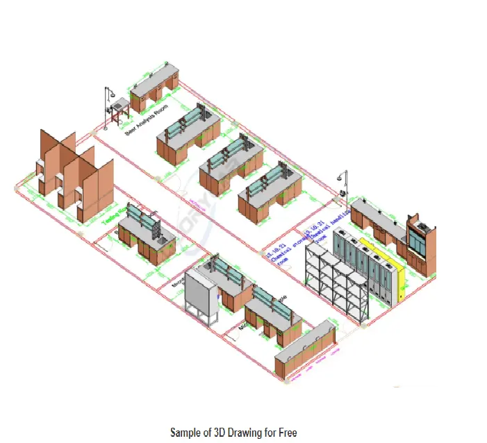 Moderno laboratorio Design e decorazione fornitori di mobili per la scuola tavolo scolastico attrezzature da laboratorio per la scuola educativo 1set