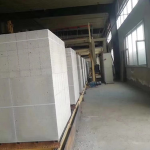 Trọng lượng nhẹ AAC khối bê tông với công nghệ Đức tốt nhất tự động máy móc có tính năng PLC và hộp số thành phần cốt lõi - Product Image 1