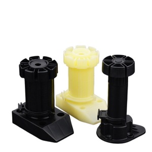 Adjustable <b>Plastic</b> Cabinet Legs Thickened Square Base For Cupboard <b>Kitchen</b> Hardware - Product Image 2