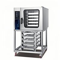 Four à convection électrique à gaz 5 plateaux 8 plateaux 12 plateaux 16 plateaux Four à pâtisserie commercial à plusieurs niveaux pour gâteaux et pain
