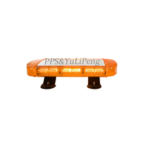 Lampu Strobo Mini LED 48W Harga Pabrik, Daya Tinggi, Cangkang Amber, untuk Kendaraan Pemadam Kebakaran dan Ambulans