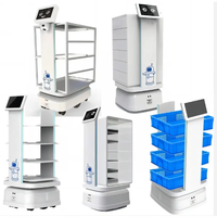 Robot de livraison intelligent D150 avec capacité de charge de 150 kg et navigation autonome