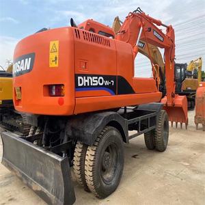 Producto en Oferta, Excavadora de Segunda Mano Doosan Dh150w-7 DX150W DH220-7 de 15 Toneladas en Venta en Buenas Condiciones Dh35 Dh210w Dh225 - Product Image 4