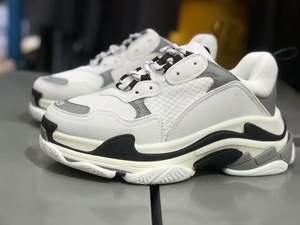 Calzado Deportivo de Diseño Clásico y Lujoso, Parte Superior de Malla Ligera y Transpirable, Suela Gruesa de EVA con Amortiguación, Elevación para Caminar - Product Image 4