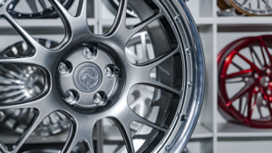 Hiệu Suất Cao Tùy Chỉnh Sâu Lưới Lõm Bóng Đen Mặt Đánh Bóng Thùng Hành Khách Xe Giả Mạo Bánh Xe Cho Tesla Model3, Volvo V60 - Product Image 3